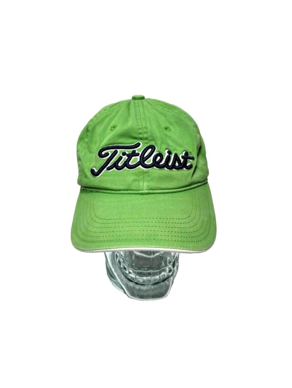 Titleist Hat Green Golf Hat Baseball Cap, One Size, Men/Woman, GUC As Is Dirty